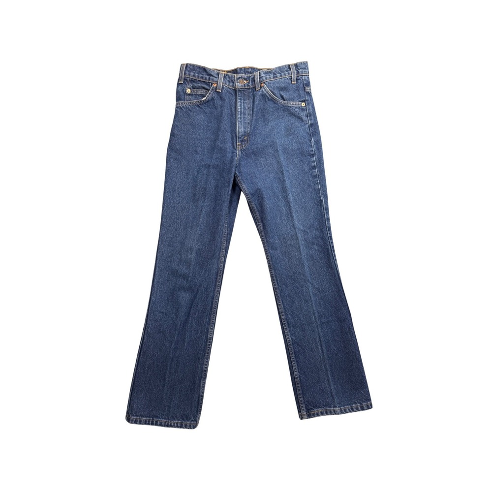Vintage Levis 517 Orange Tab Jeans 32x30 Mens Bootcut Denim Made in USA 90s